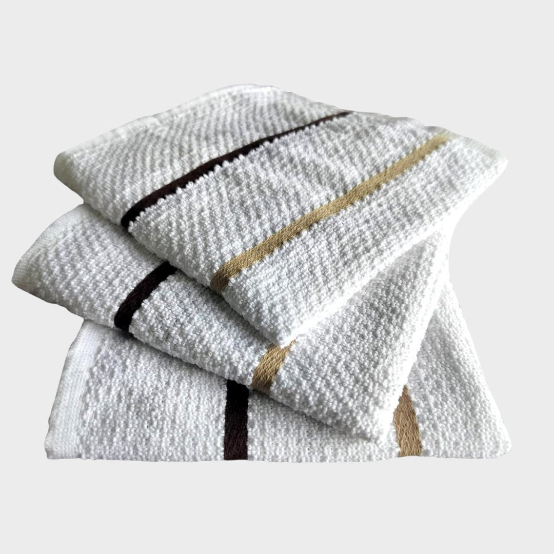 3PK Mocha Dobby Tea Towel from You Know Who's