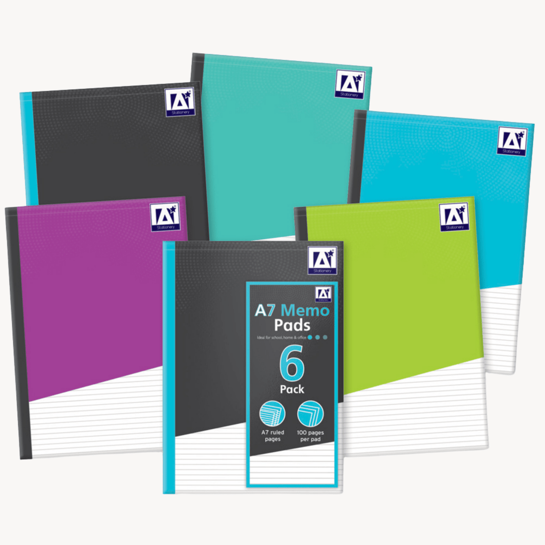 6 Pack A7 Memo Pads from You Know Who's