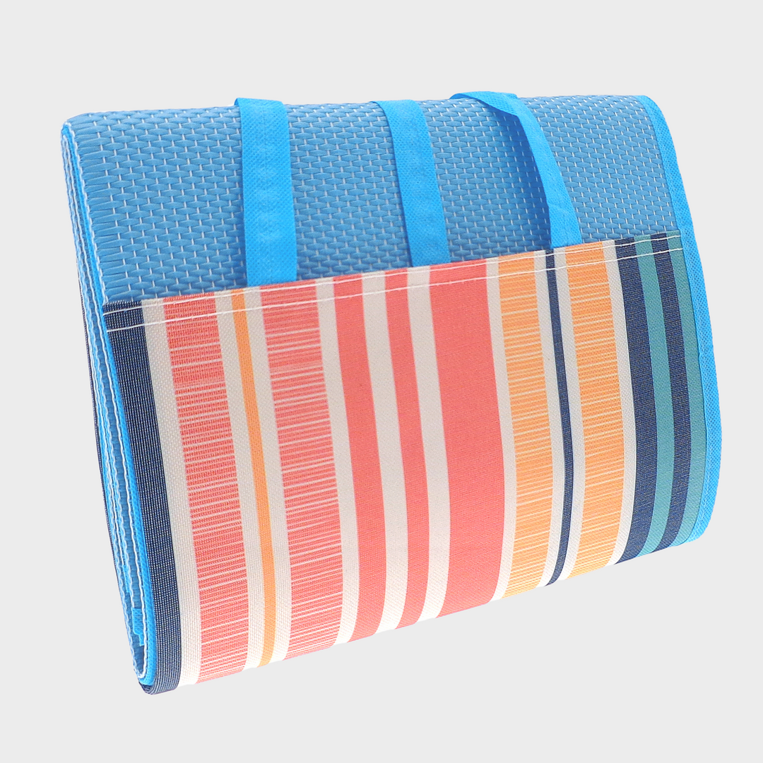 150 x 180cm Beach Mat Textured Stripe