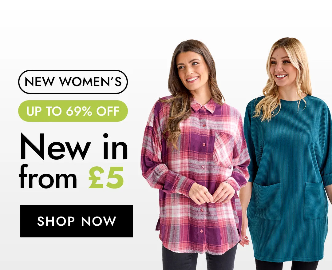 New Women's up to 69% OFF RRP, prices from £5 - shop now.