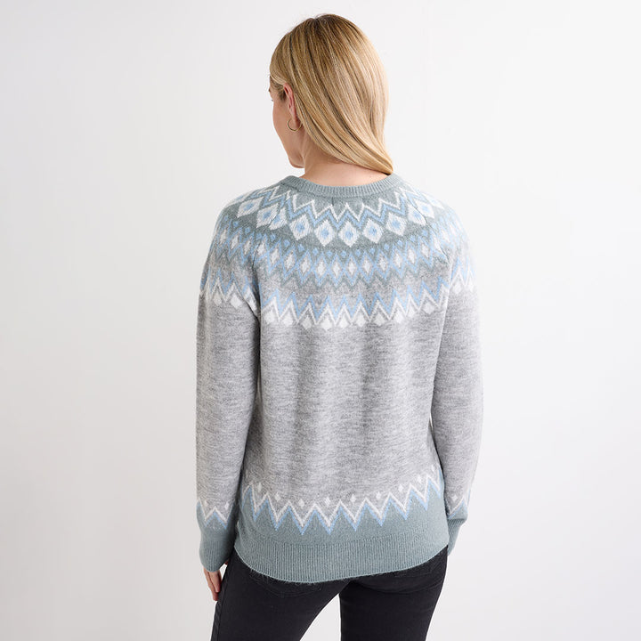 Ladies Mono Fairisle Jumper