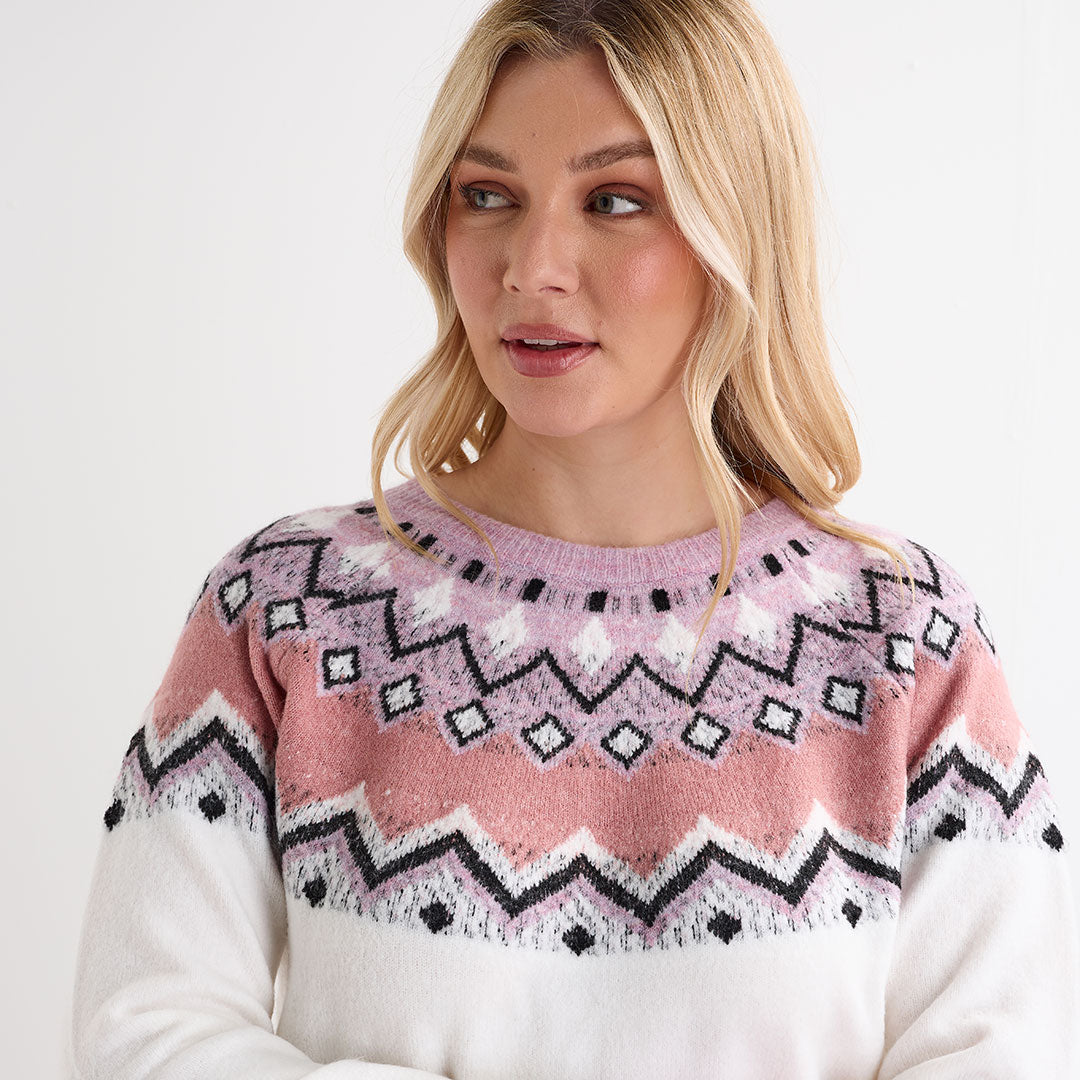 Ladies Fairisle Jumper