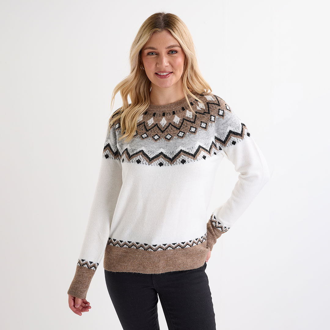 Ladies Fairisle Jumper