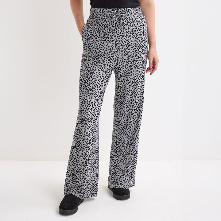 Ladies Brushed Marl Joggers