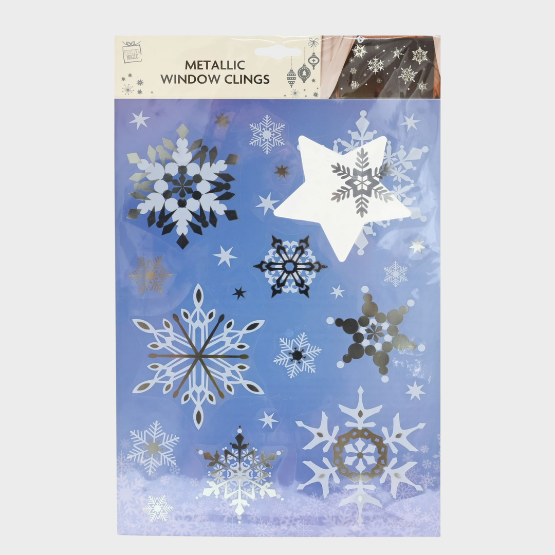 Foil window sticker snowflake