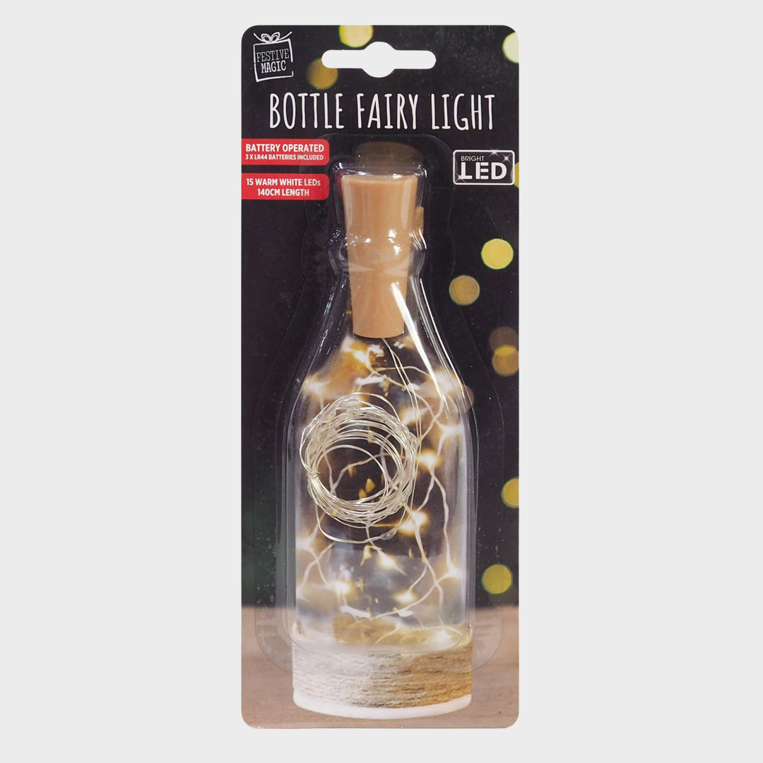 Wine bottle fairy lights 1.4m
