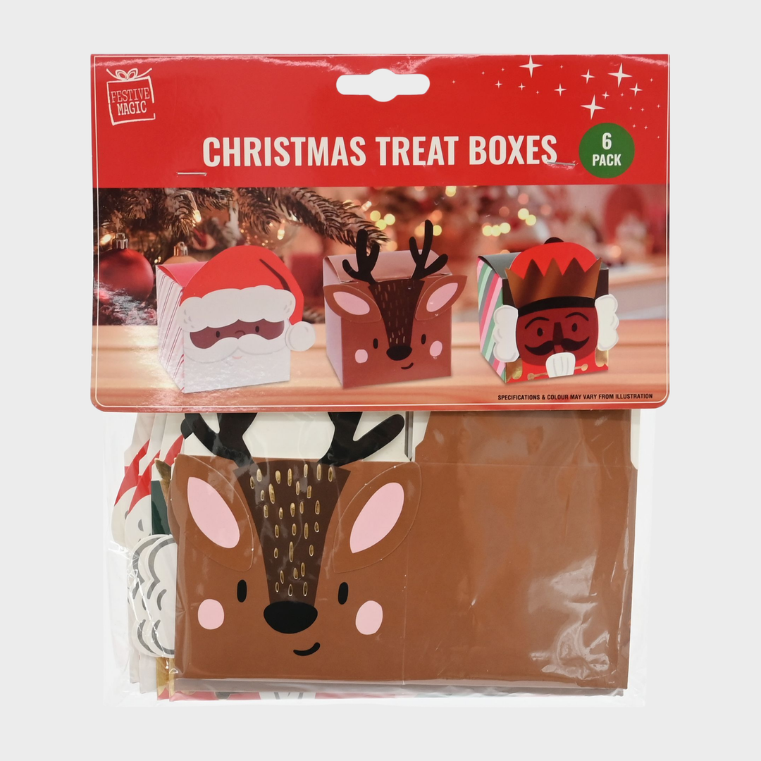 Christmas treat boxes 6pk