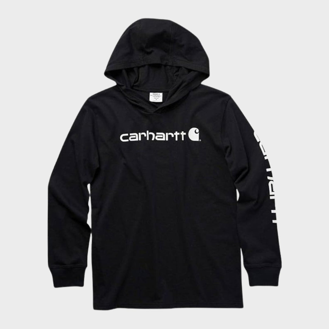 Boys Carhartt Black Hooded Top from You Know Who's