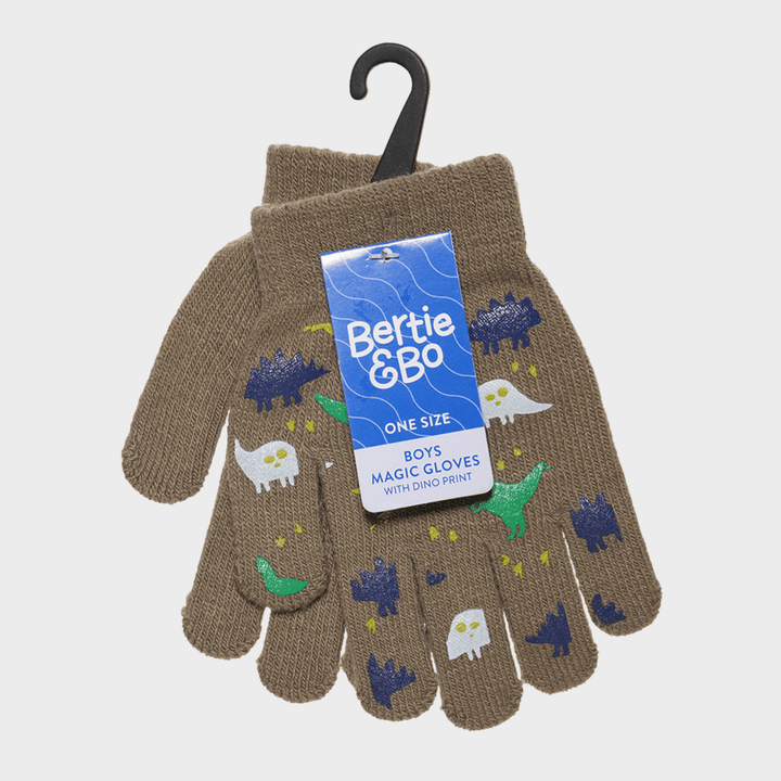 Boys Dino Magic Gloves - 1 Pair from You Know Who's