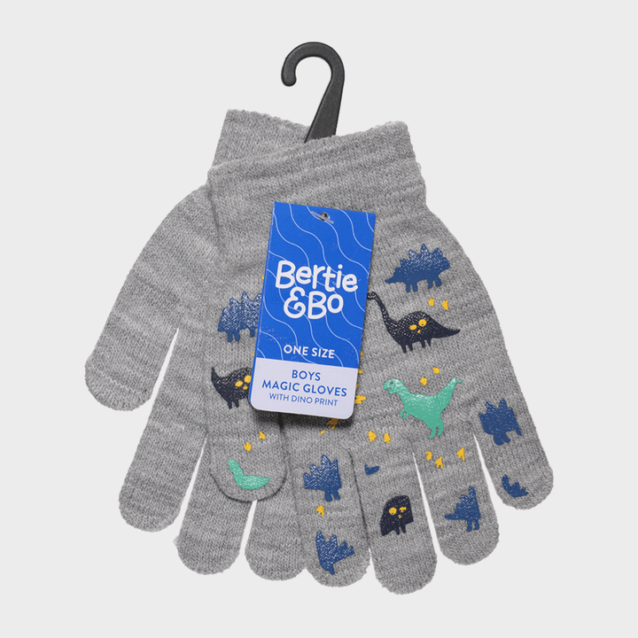 Boys Dino Magic Gloves - 1 Pair from You Know Who's