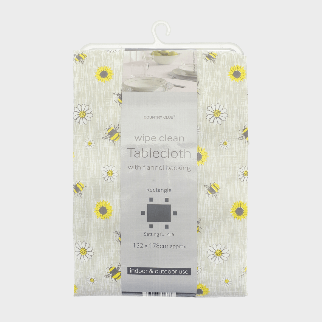 Busy Bee Table Cloth 132x1178cm from You Know Who's