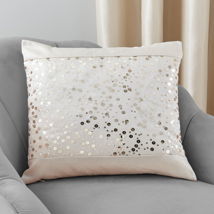 Catherine Lansfield Glitzy Cushion 43cmX43cm from You Know Who's