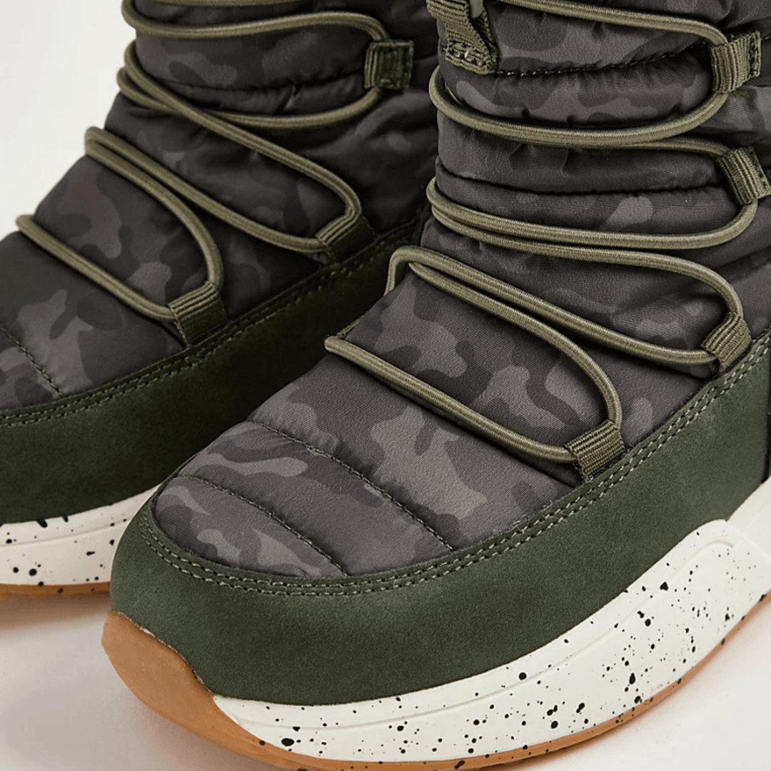 Childrens Toggle Fleece Lined Snow Boots from You Know Who's