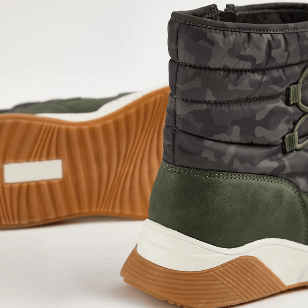 Childrens Toggle Fleece Lined Snow Boots from You Know Who's