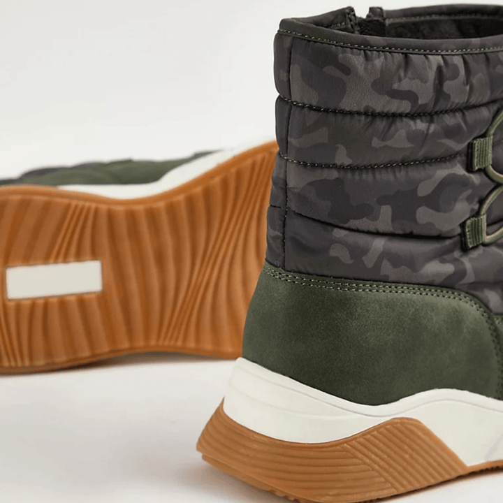 Childrens Toggle Fleece Lined Snow Boots from You Know Who's