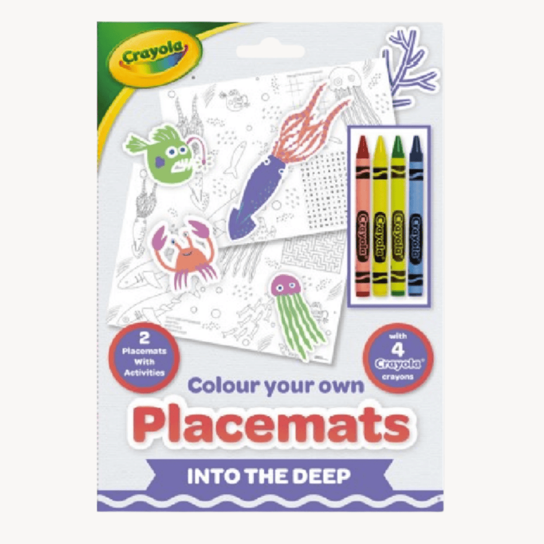 Crayola Colour Your Own Placemat from You Know Who's