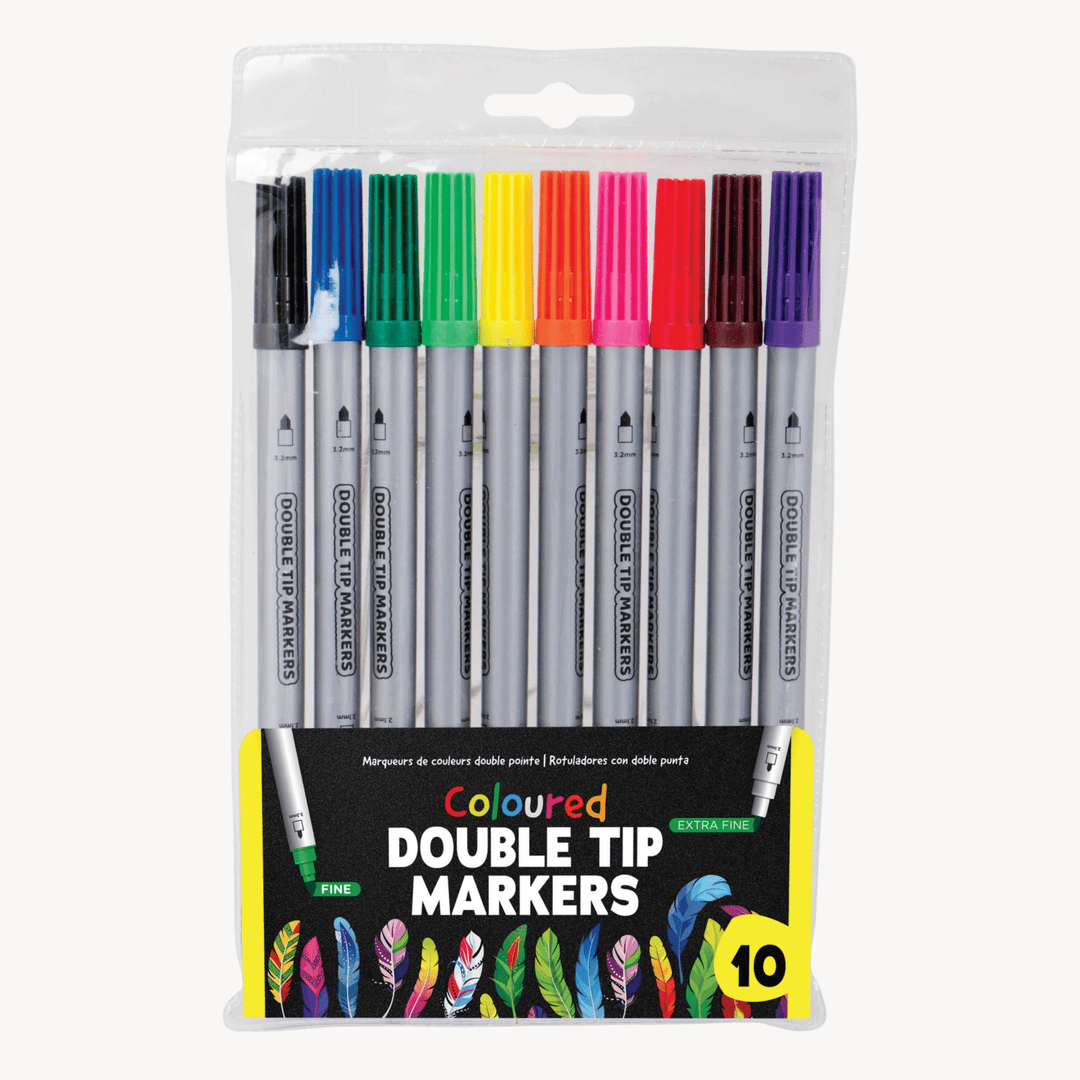 Double Tip Markers 10 Pack from You Know Who's