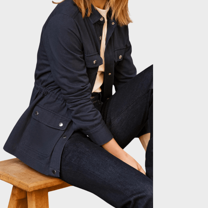 Ex Store Ladies Navy Utility Jacket from You Know Who's