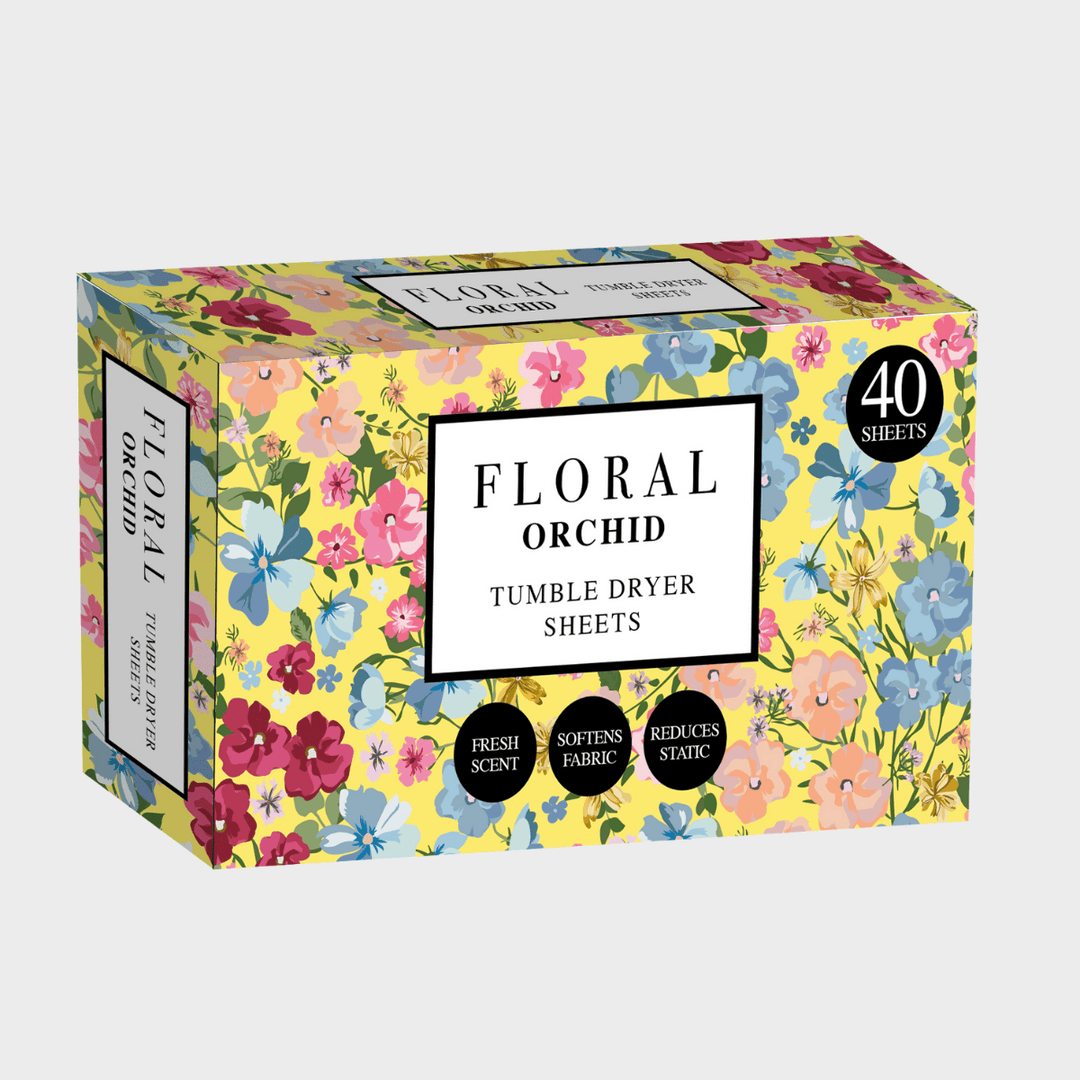 Floral Orchid Tumble Dryer Sheet from You Know Who's