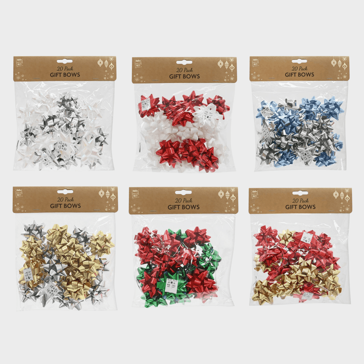 Gift bows pack 5cm 20pc metallic from You Know Who's