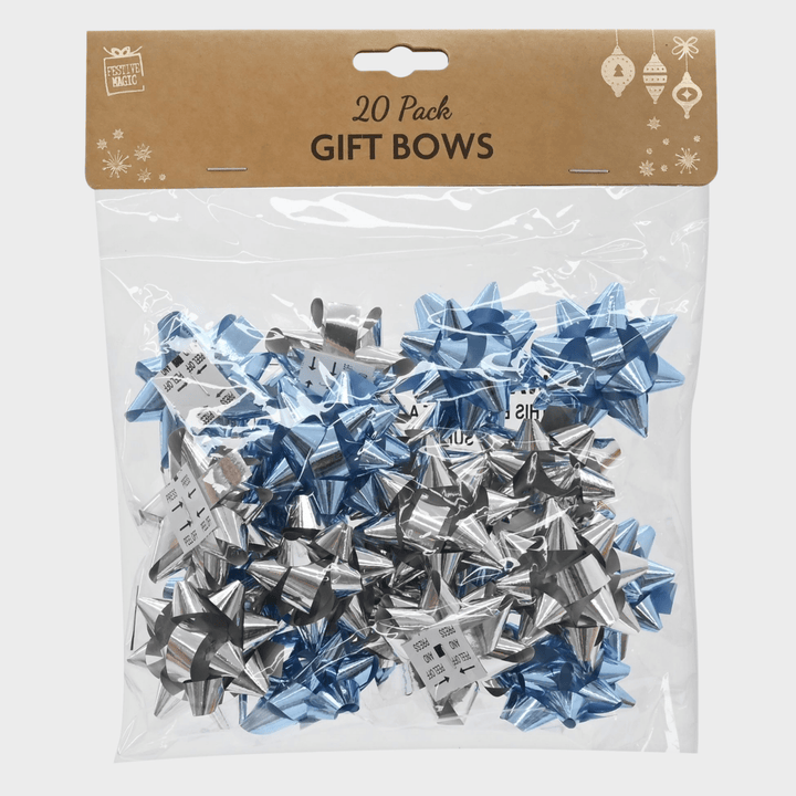 Gift bows pack 5cm 20pc metallic from You Know Who's