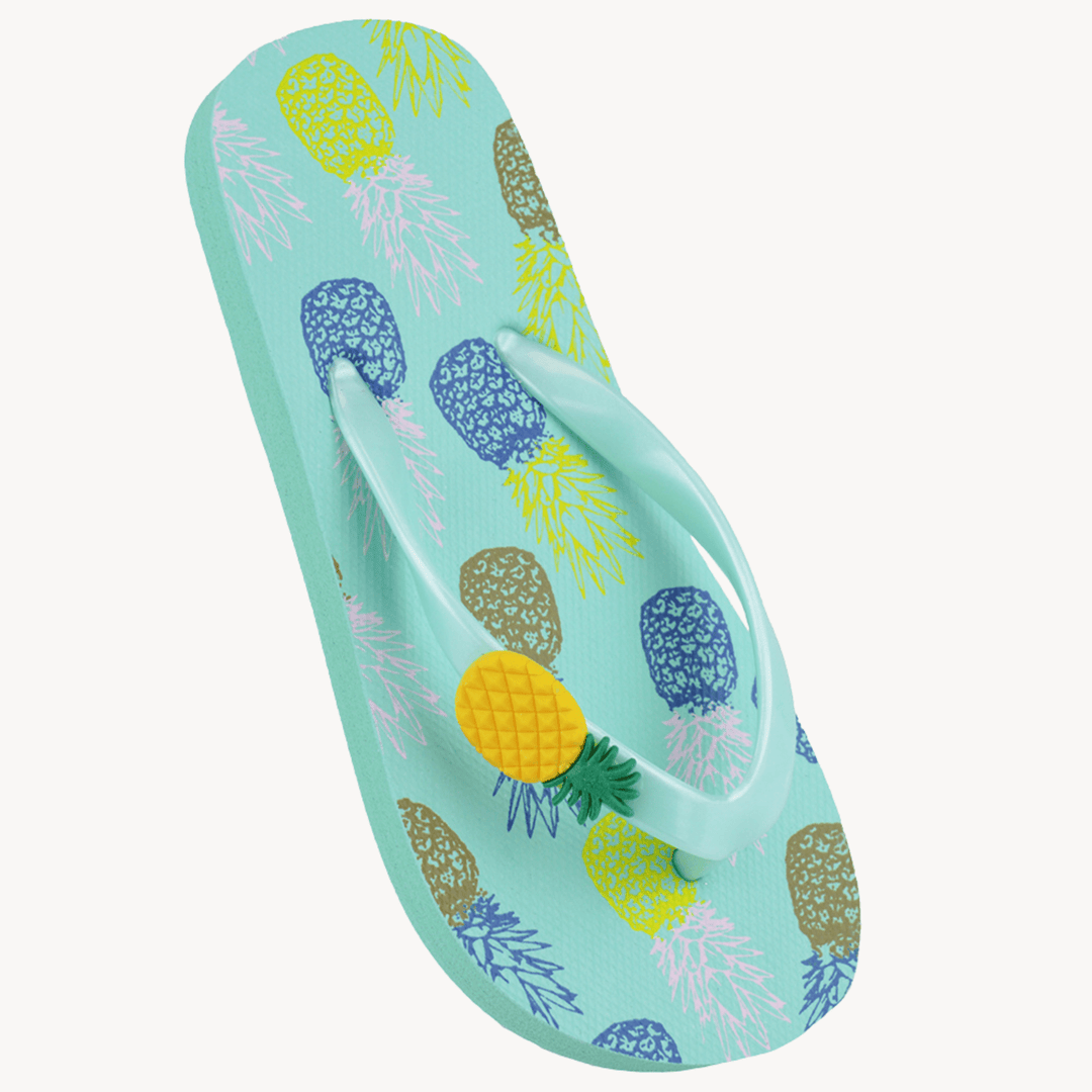 Girls Pineapple Flip Flop from You Know Who's