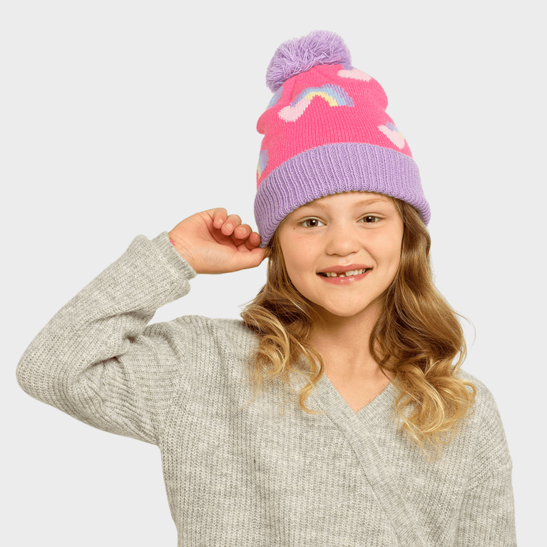 Girls Rainbow Print Jacquard from You Know Who's