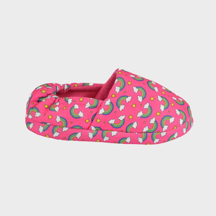 Girls Rainbow Slippers from You Know Who's
