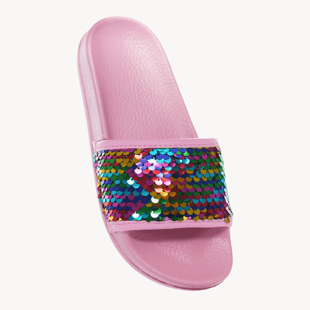 Girls Sequin Slider from You Know Who's