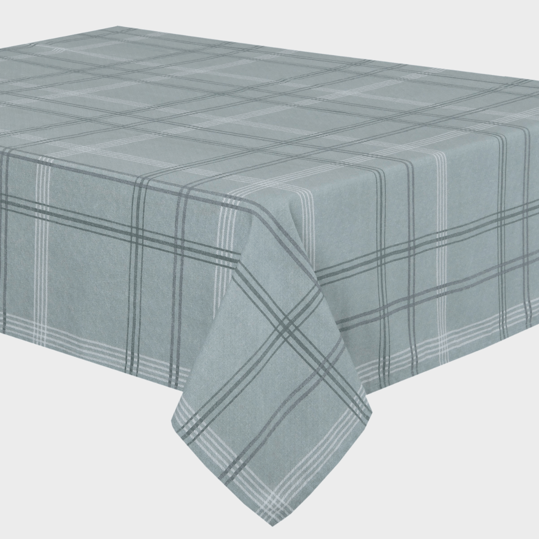 Green Check Print Table Cloth 137x229cm from You Know Who's