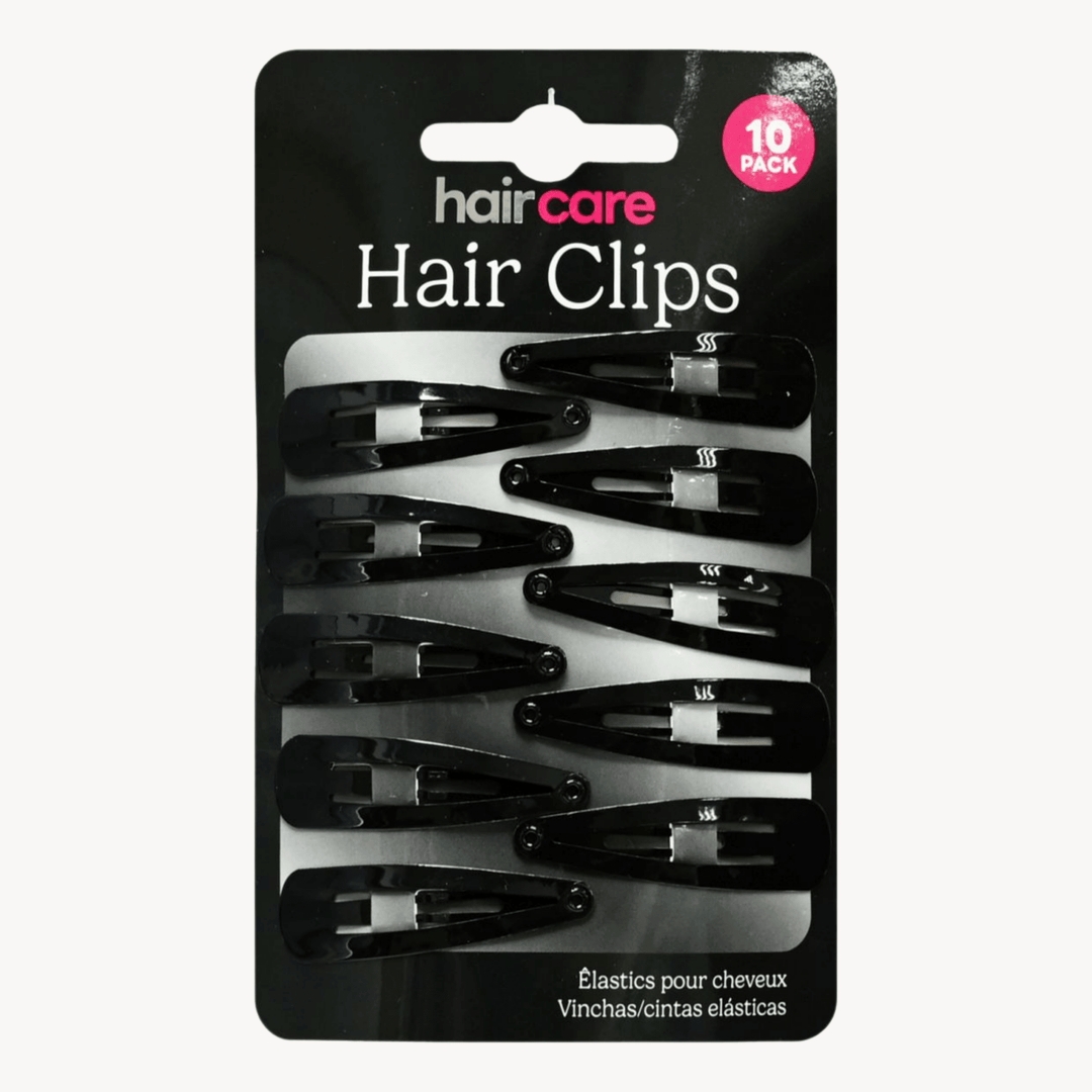 Hair Clip 10 Pack Black from You Know Who's