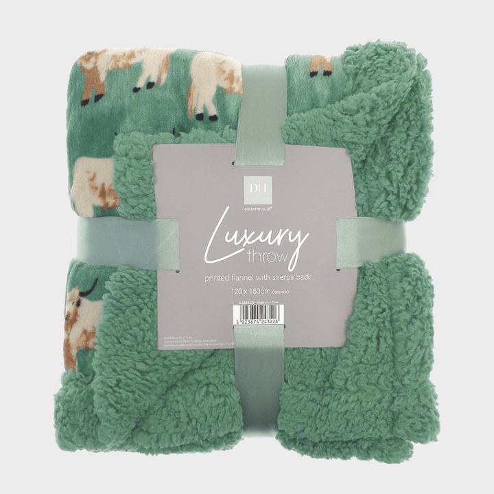 Highland Cow Throw 120X150CM from You Know Who's