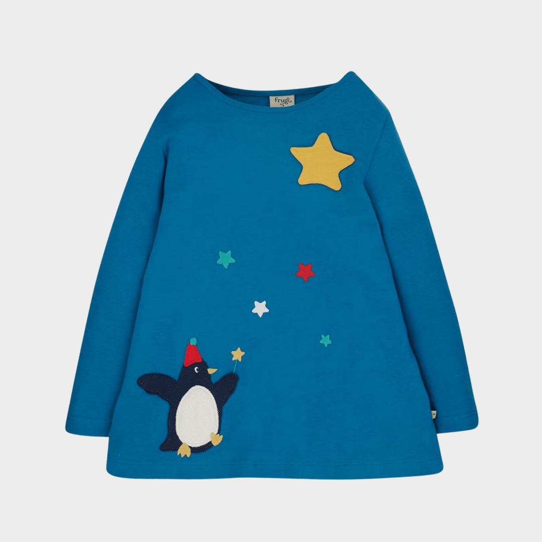 Kids Penguin Frugi Frugi Organic Cotton Top from You Know Who's