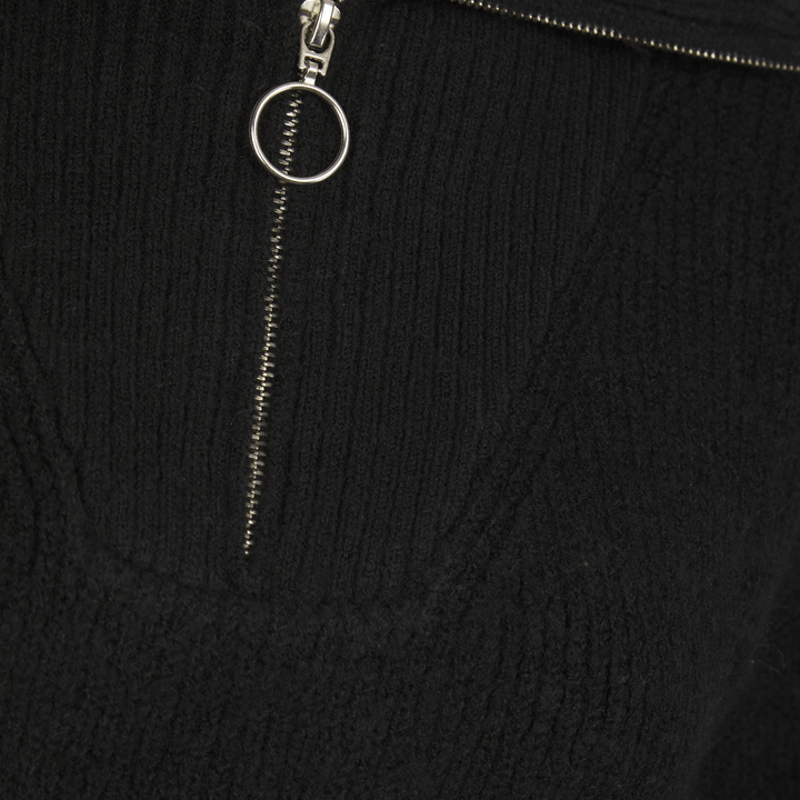 Ladies 1/4 Zip Knitted Jumper from You Know Who's