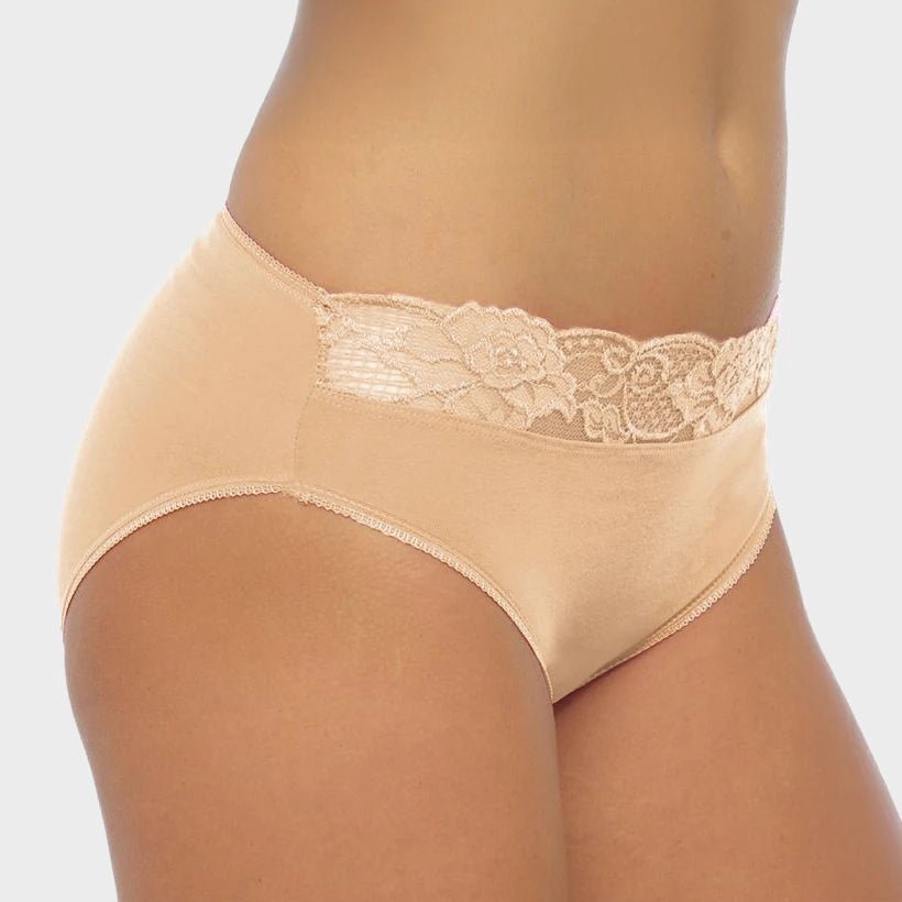 Ladies 4 - pack High Leg Briefs from You Know Who's