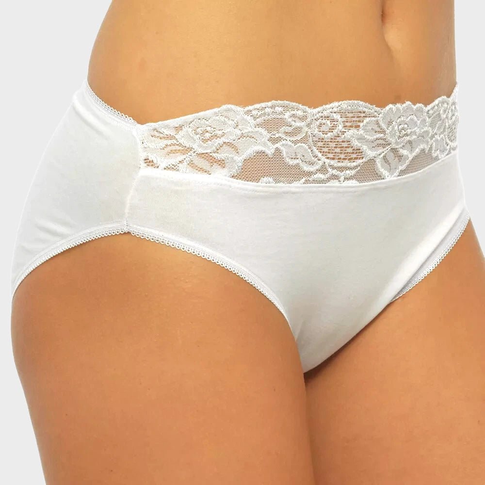 Ladies 4 - pack High Leg Briefs from You Know Who's