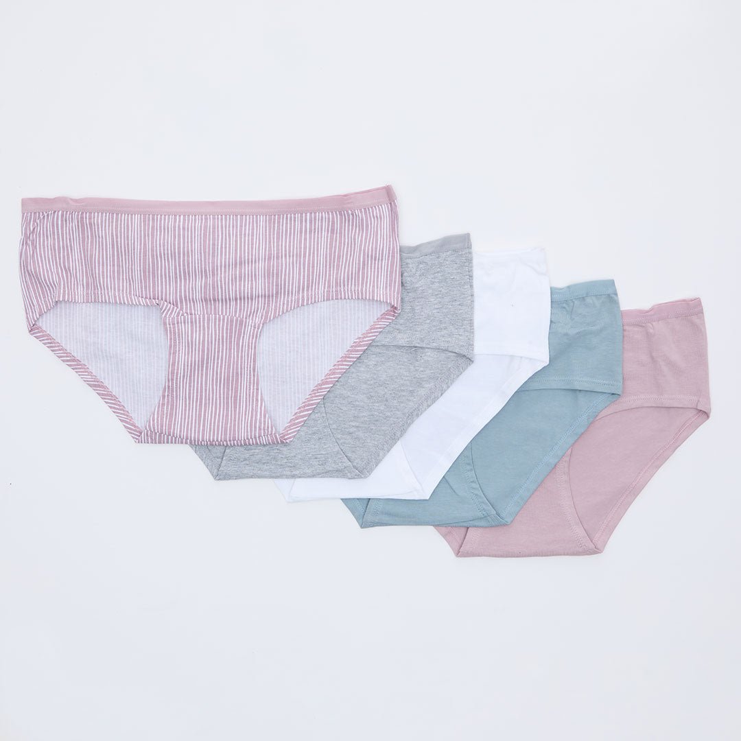 Ladies 5PK Boyleg Briefs from You Know Who's