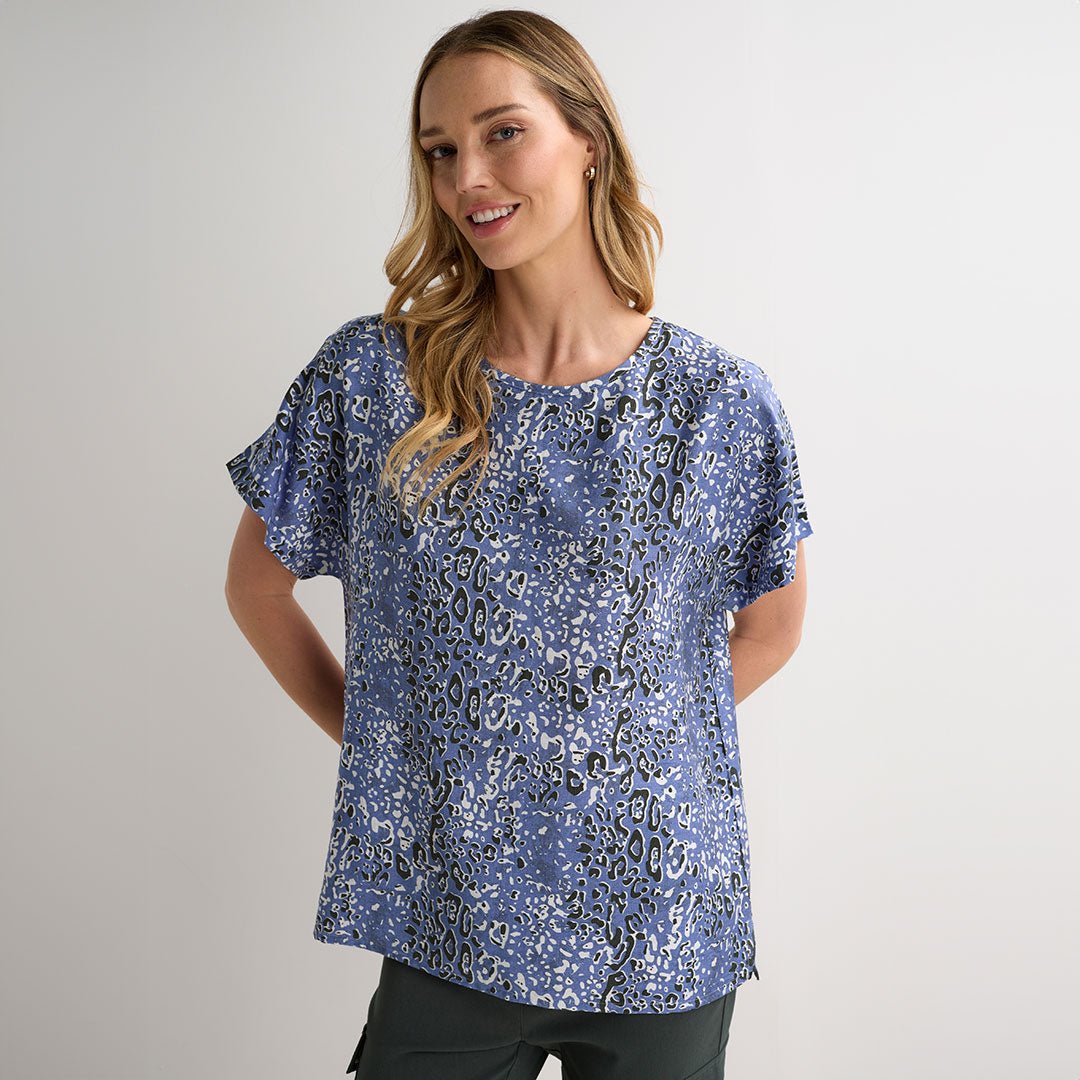 Ladies Animal Drop Shoulder Top from You Know Who's