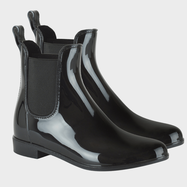 Ladies Black Ankle Wellies from You Know Who's