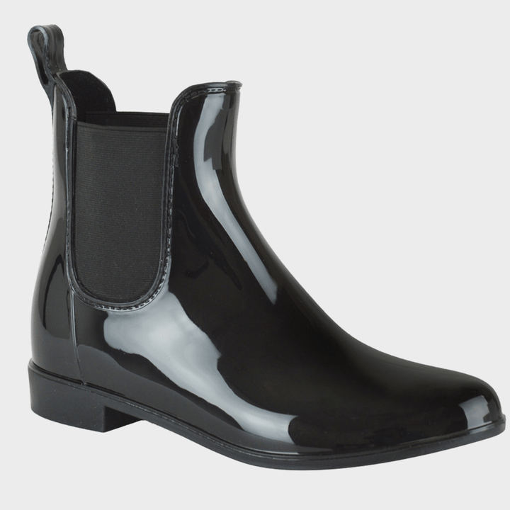 Ladies Black Ankle Wellies from You Know Who's