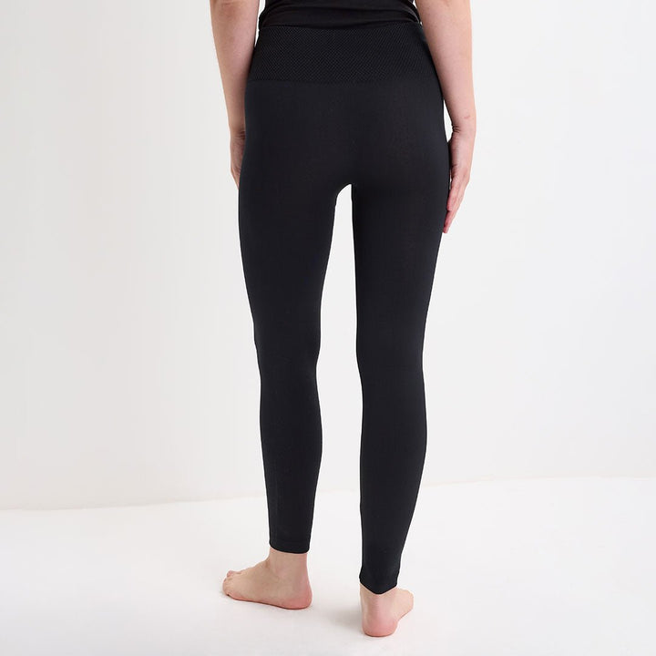 Ladies Black Fleece Lined Leggings from You Know Who's