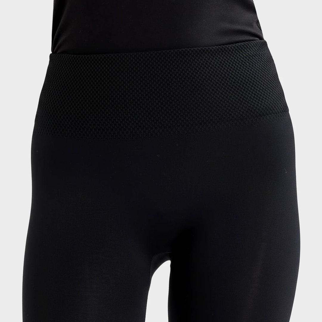 Ladies Black Fleece Lined Leggings from You Know Who's