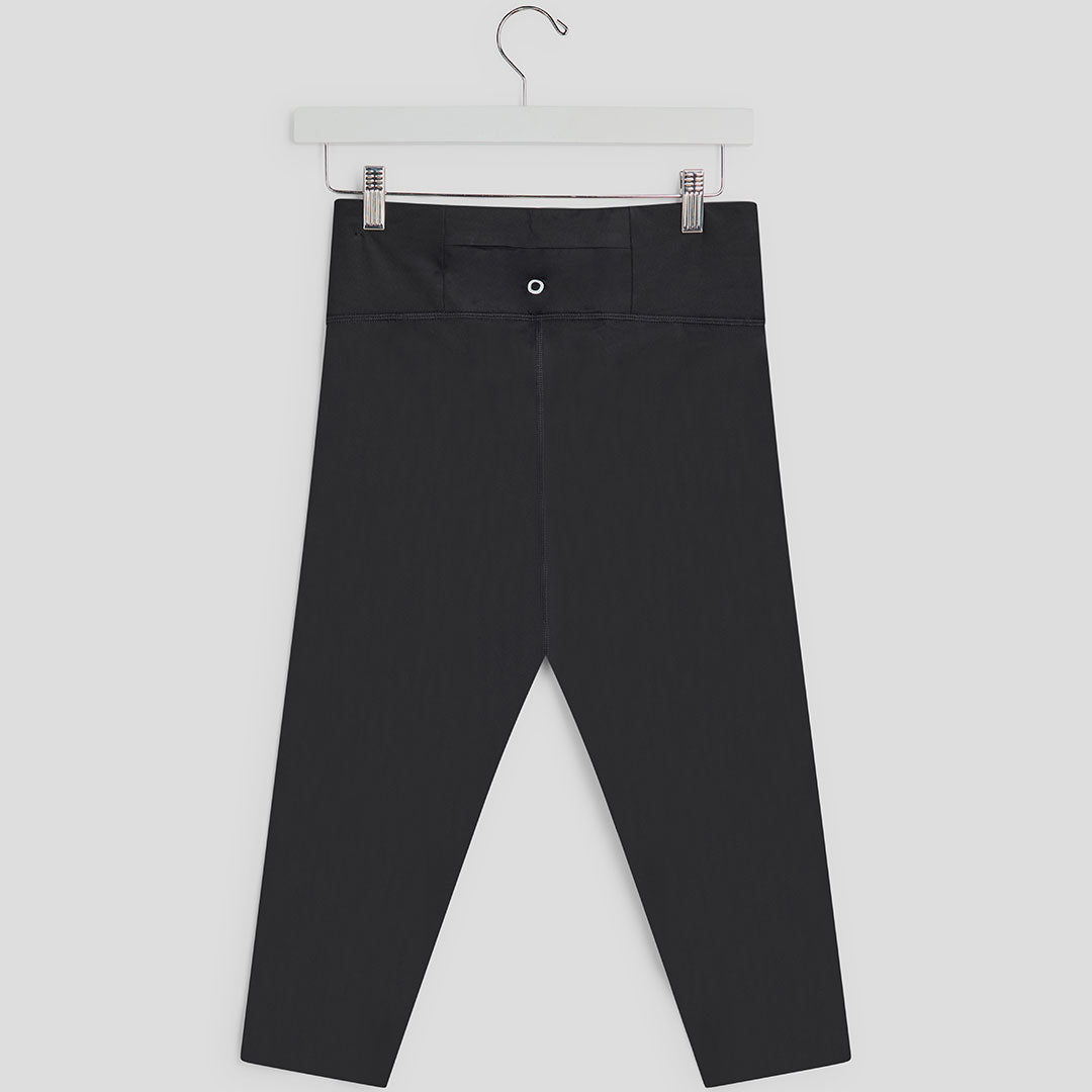 Ladies Black Go Train Crop Legging from You Know Who's