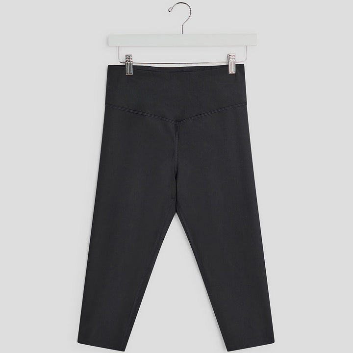 Ladies Black Go Train Crop Legging from You Know Who's