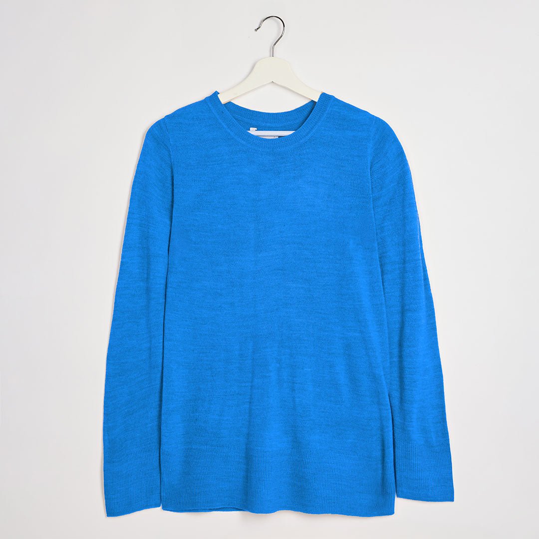 Ladies Blue Crew Jumper from You Know Who's