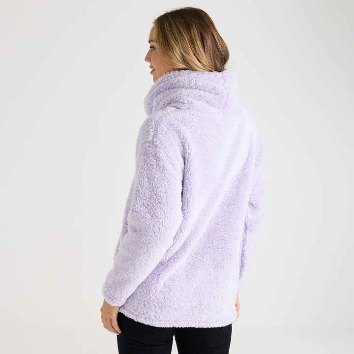 Ladies Cowl Neck Fleece from You Know Who's