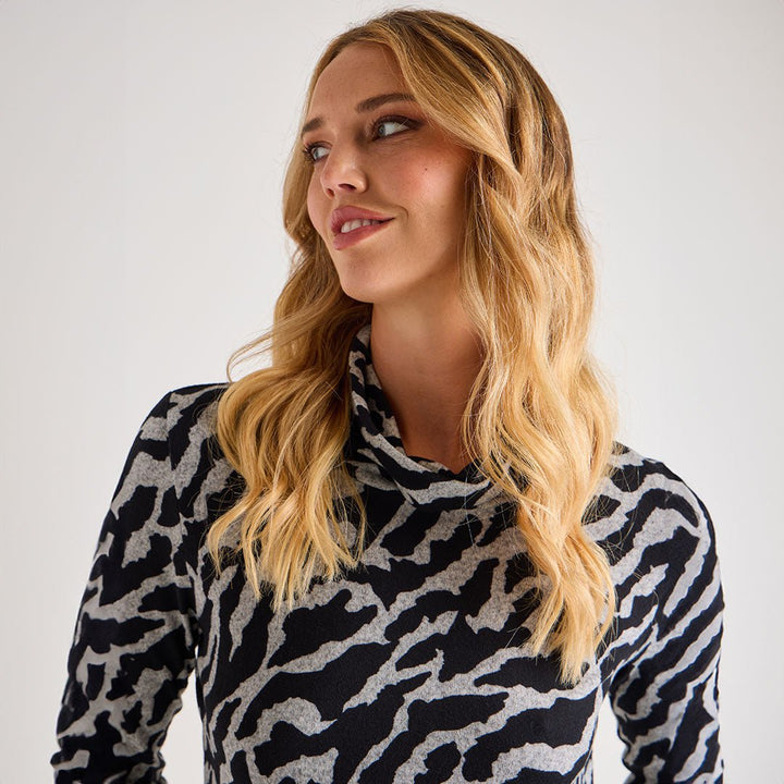 Ladies Cowl Neck Scoop Top from You Know Who's