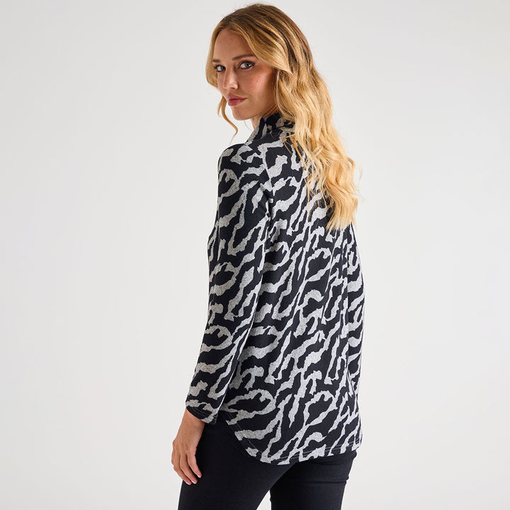 Ladies Cowl Neck Scoop Top from You Know Who's