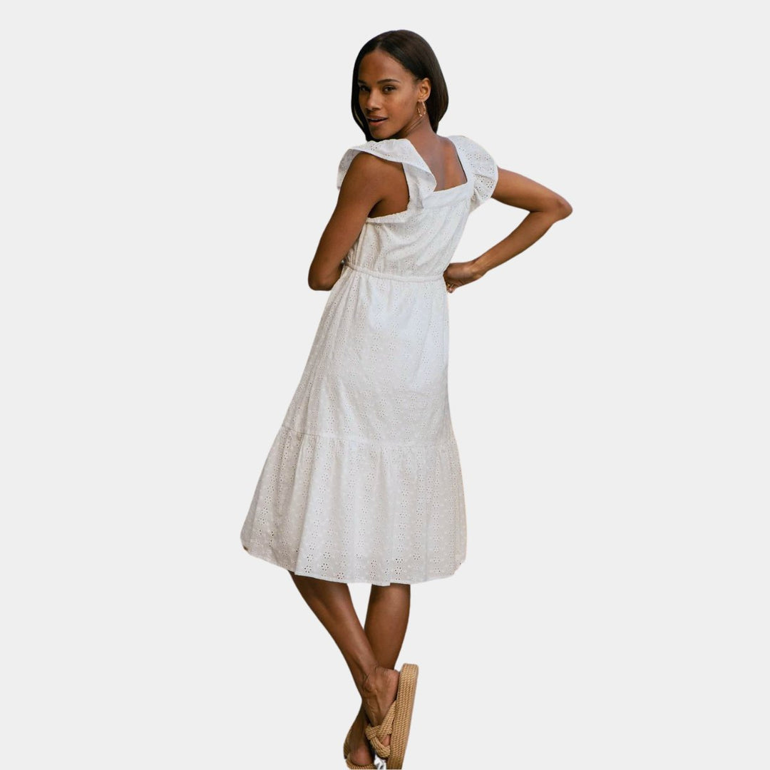 Ladies Frill Sleeve Smock Dress from You Know Who's