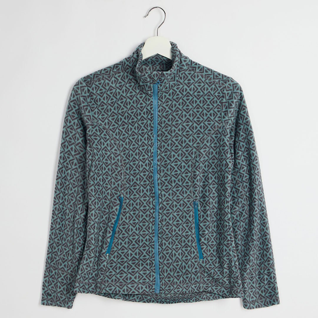 Ladies Green Printed Fleece from You Know Who's